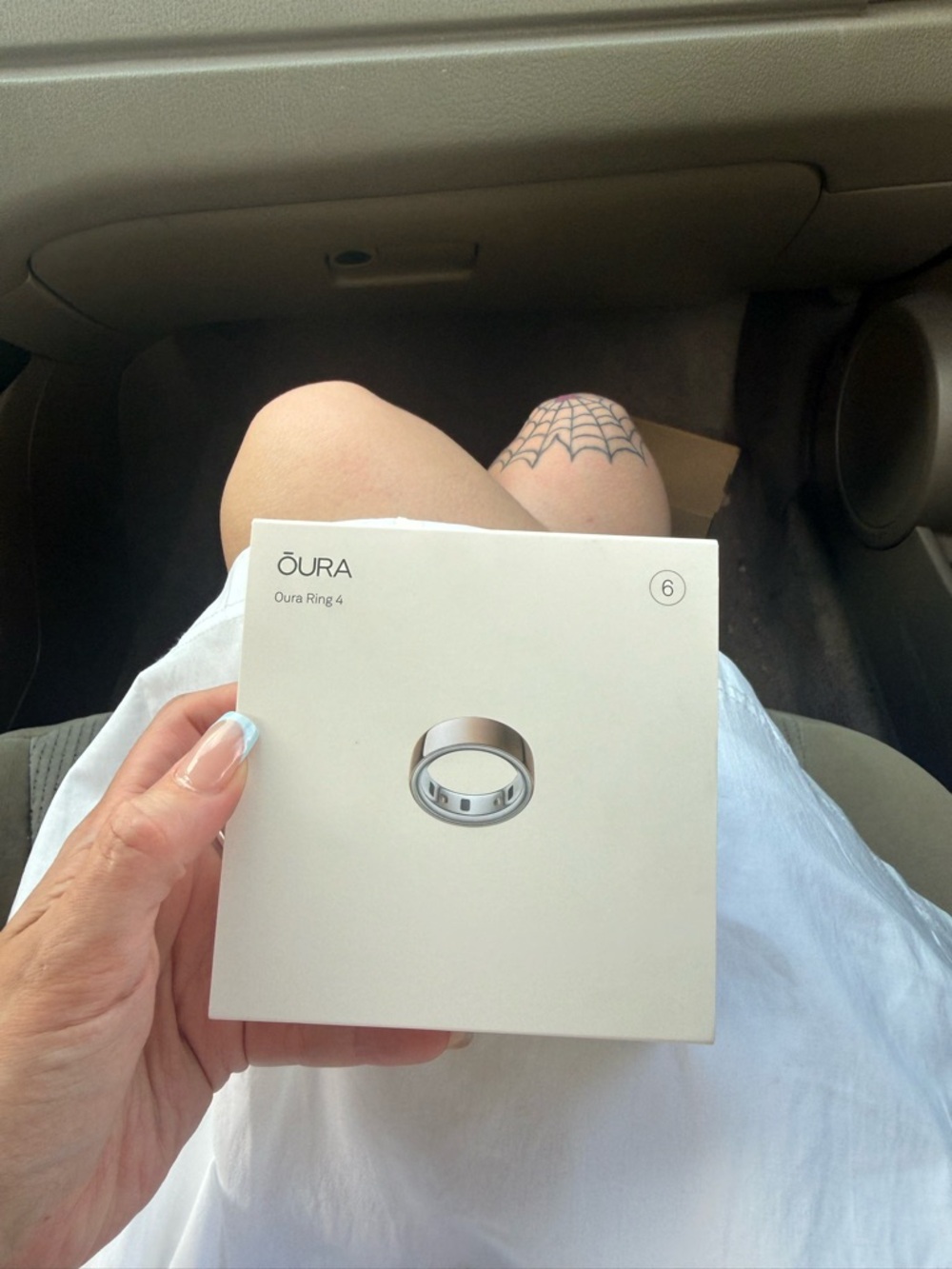 Oura Ring 4  Size 6 - Rose Gold